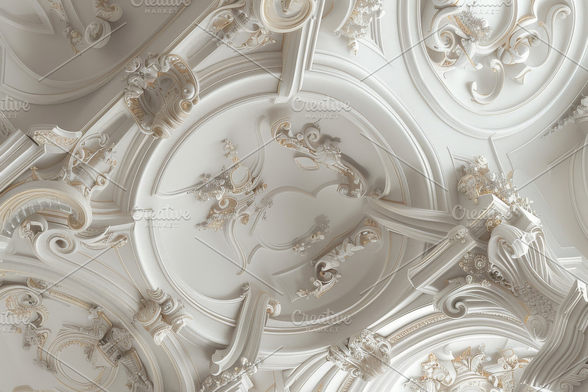 62 Rococo patterns, an Architecture Photo by Handmadefont (Photo 54 of 65)