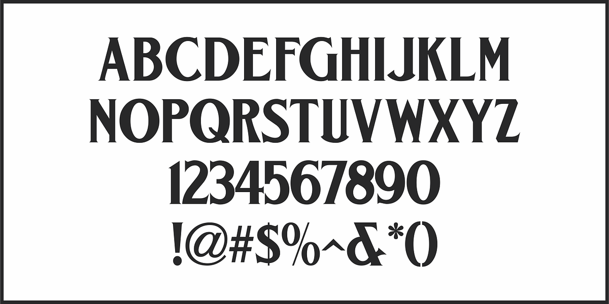 Weekend Date JNL, a Serif Font by Jeff Levine Fonts (Photo 3 of 5)