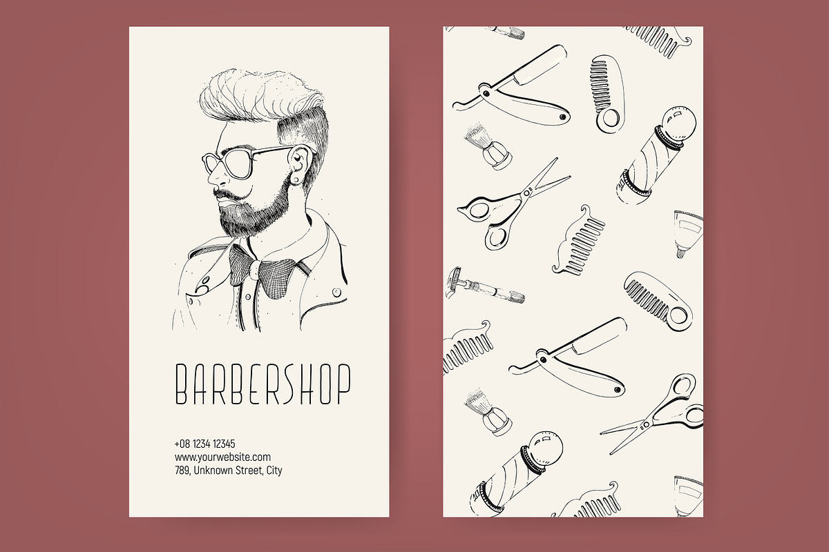 Barbershop design production, a Work Illustration by Good Studio (Photo 4 of 7)