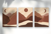 Boho Abstract Landscapes, a Background Graphic by roskque (Thumbnail 3 of 7)