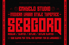 NCL Sebgorq - Urban Font