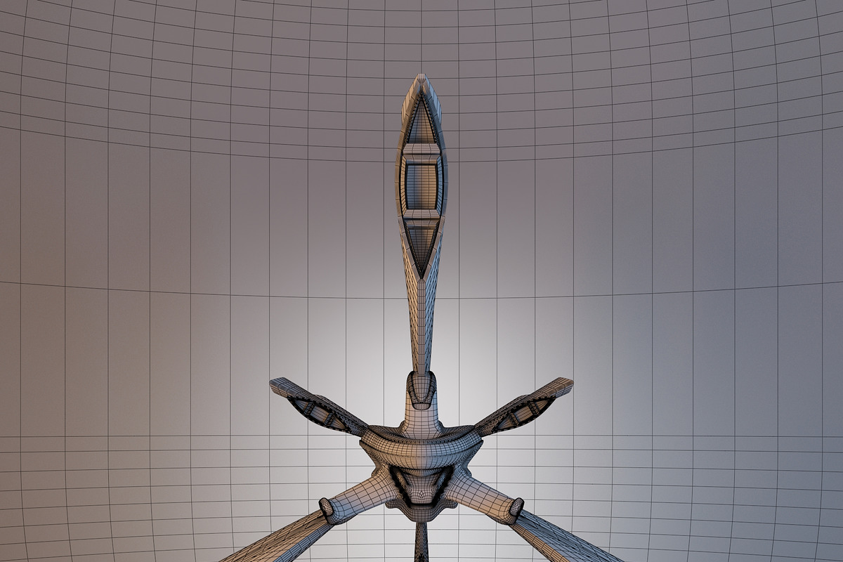 Concept of Spaceship Crow, a Cars & Vehicle 3D Model by 3D Models by Obshansky (Photo 10 of 15)