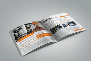 Hot! Square Business Brochure