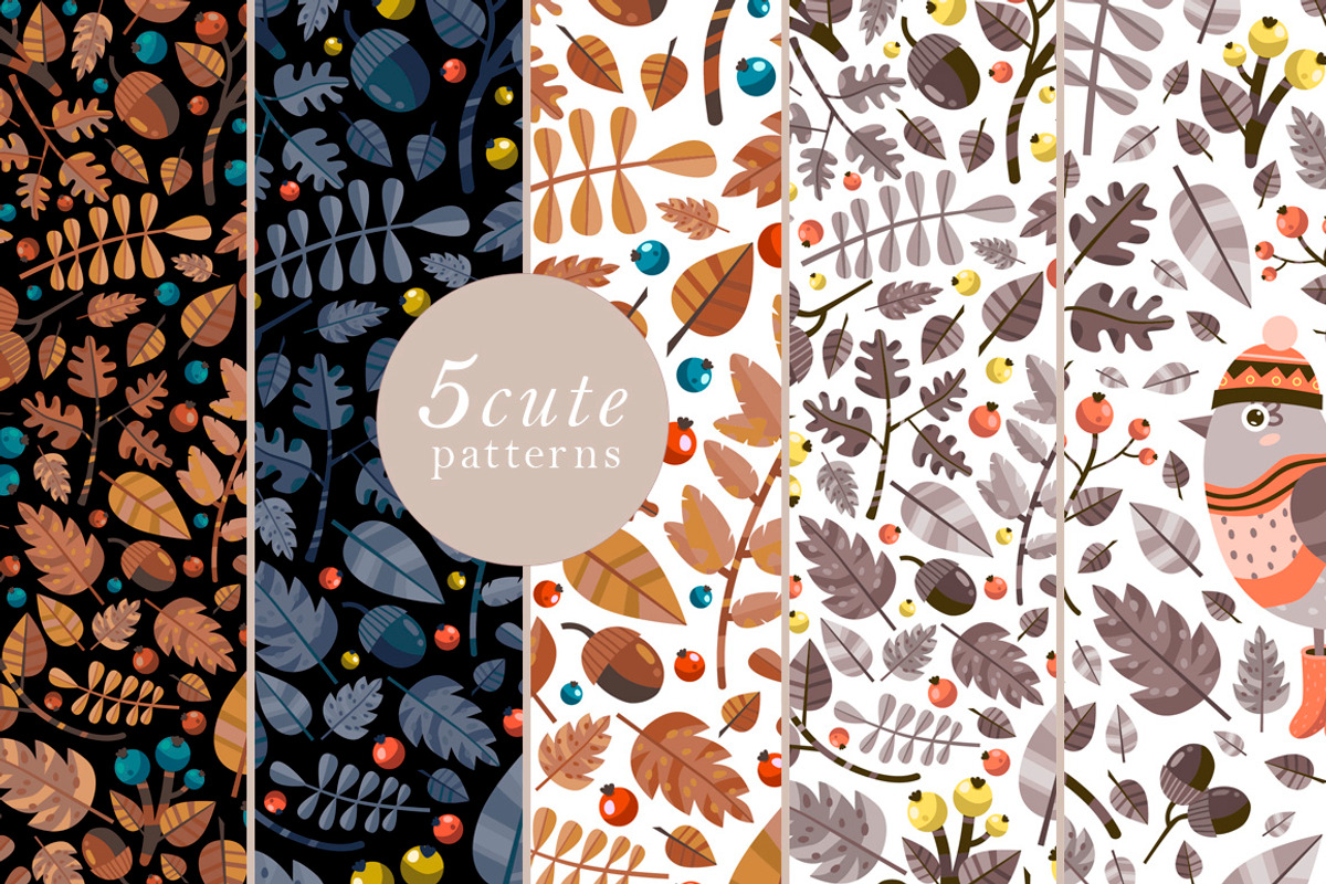 Autumn time collection, a Decorative Illustration by Wenona (Photo 4 of 8)