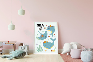 Cute Sea Life Collection