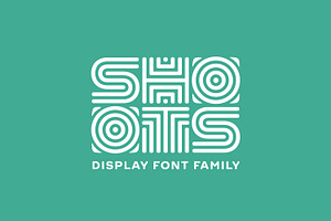 Shoots Asian Display Font