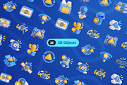 Empty State 3D Icons, an Object Graphic by Rakata Studio (Thumbnail 5 of 7)