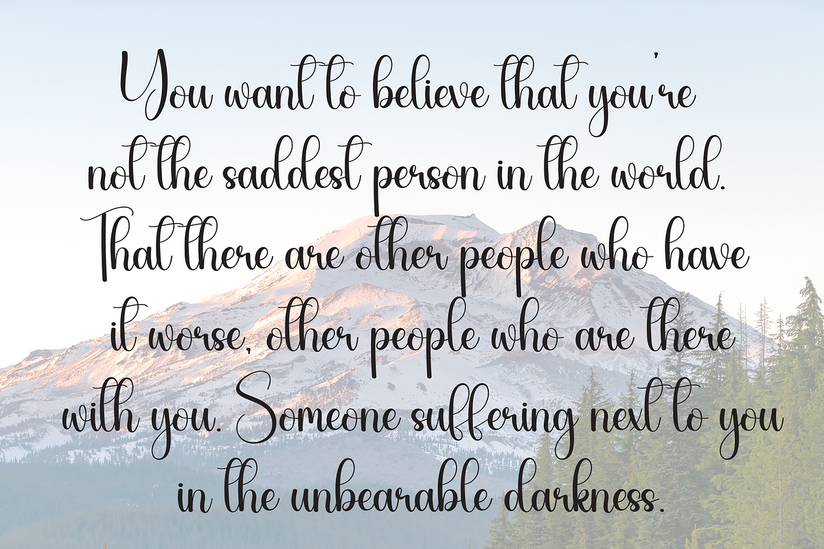 Hoodie | Script Font, a Handwritten Font by Scratchones (Photo 6 of 9)