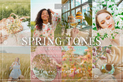 40 Spring Lightroom Preset Bundle, a Preset Add-On by TheWayfarerShoppe (Thumbnail 2 of 11)
