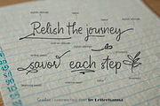 Geraline Font, a Handwritten Font by Letterhanna Studio (Thumbnail 3 of 10)