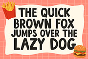 French Fries - A Fun Doodle Font, a Sans Serif Font by Happy Type Club (Thumbnail 5 of 5)