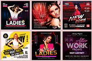 150 Night Club Flyer Bundle, a Flyer Template by AfzaalGraphics (Thumbnail 19 of 27)
