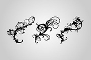 50 Ornamental Flourishes (Vector), an Object Graphic by BIOWORKZ (Thumbnail 4 of 4)