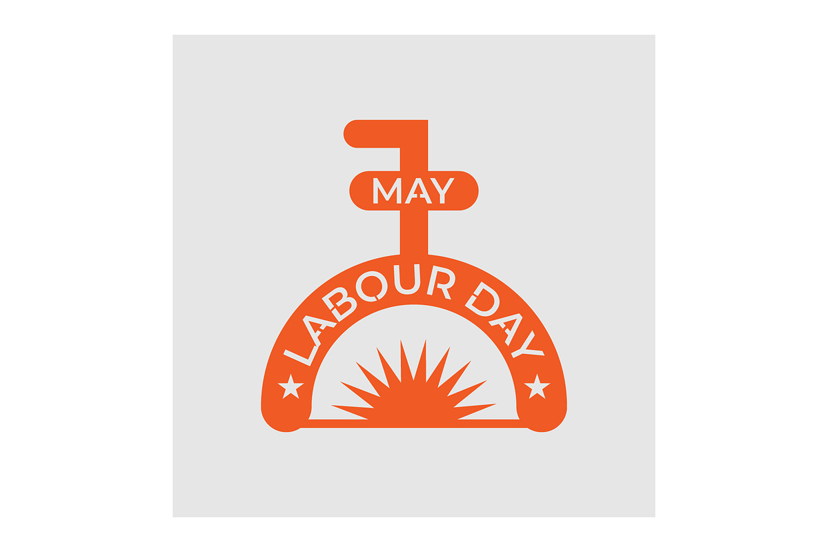 Labor Day Design, a Seasonal Illustration by Lakhan1998 (Photo 3 of 6)