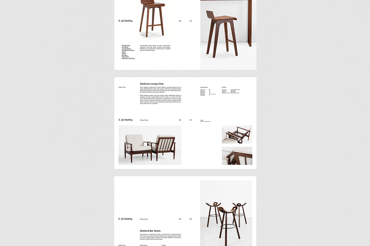 Furniture Catalog, a Brochure Template by silukEight (Photo 6 of 21)