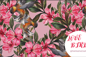 Premium flowers Pattern/PSD-JPG