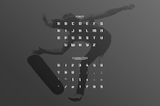 Gaspora, a Font by garismantra (Thumbnail 3 of 4)