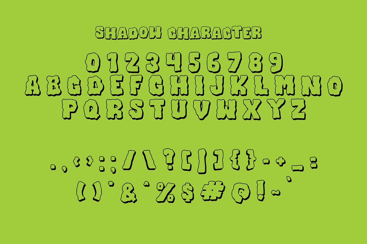 Sticky Scream - Halloween Font, a Font by Arendxstudio (Photo 10 of 12)