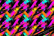 Neon Grunge Seamless - Volume 2, a Pattern Graphic by Chromolume Studio (Thumbnail 7 of 15)