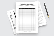 Event Sign Up Sheet, a Stationery Template by Amit Debnath (Thumbnail 6 of 6)