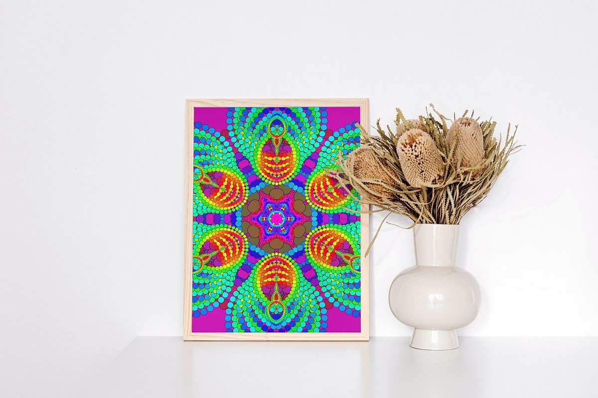 30 Openwork Mandalas, an Object Illustration by Kseniya-Omega (Photo 8 of 9)