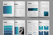 Company Profile Brochure Layout, a Brochure Template by ContestDesign (Thumbnail 2 of 3)