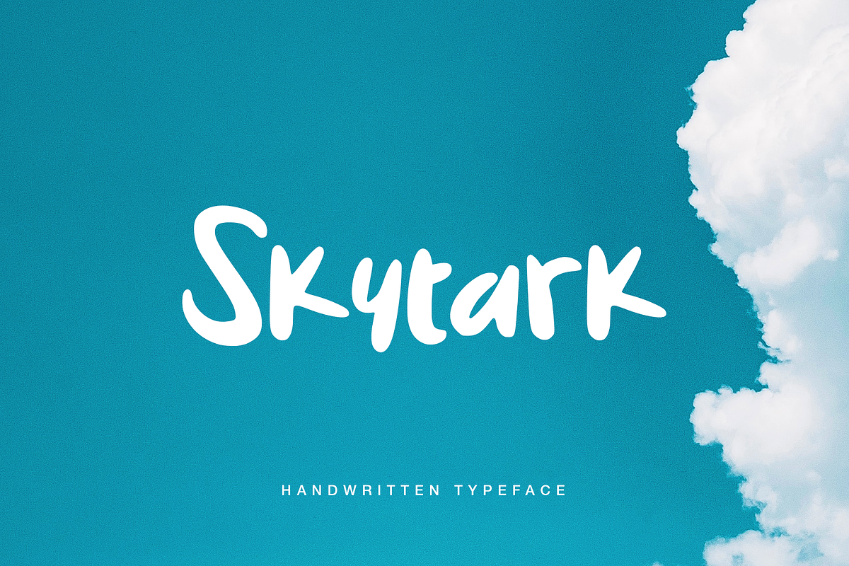 Skytark - Display Typeface preview 7