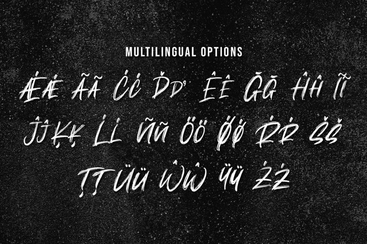 Brush Font Bundle, a Script Font by Flat Icons (Photo 9 of 16)