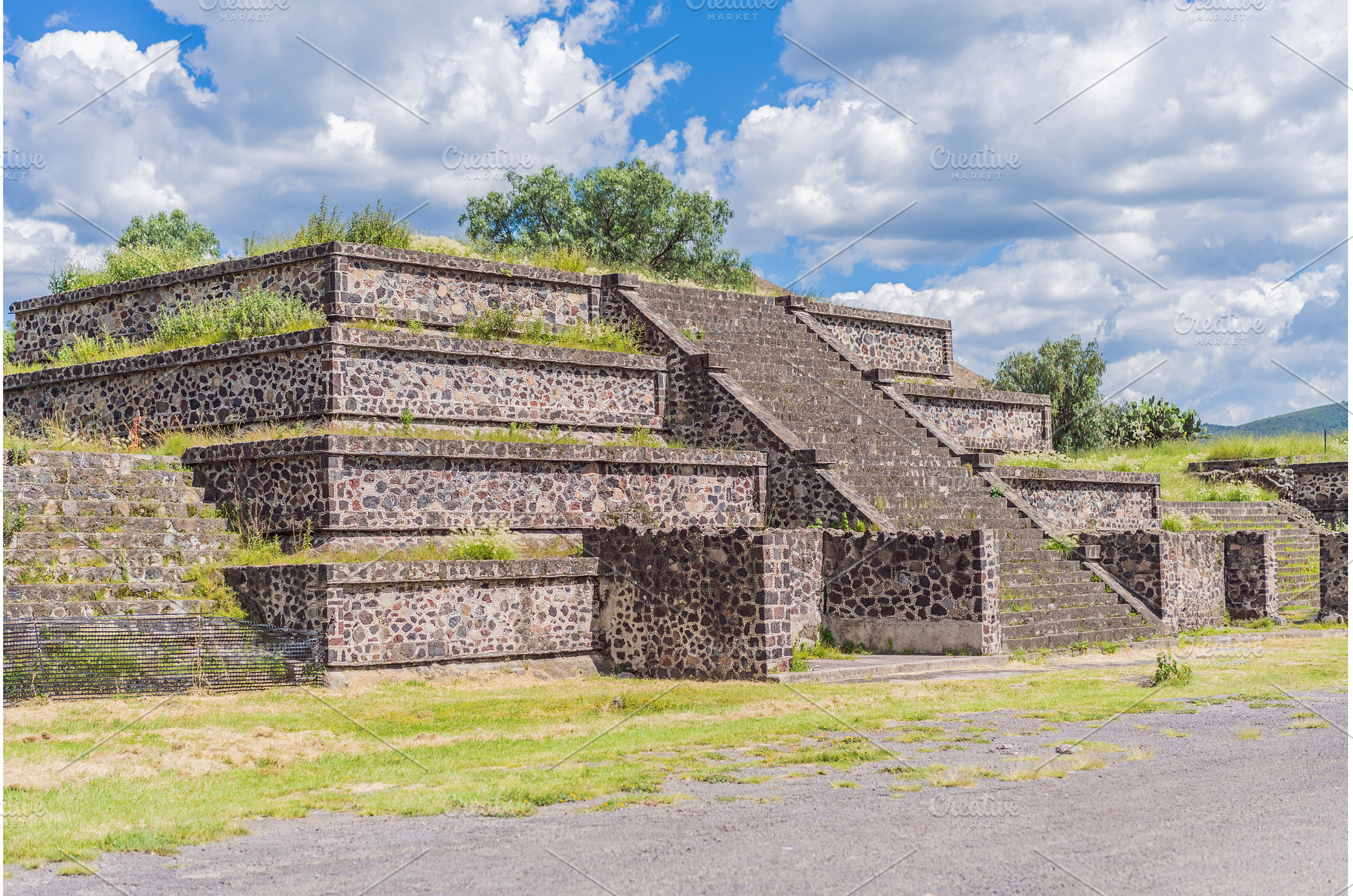 Teotihuacan in Mexico, showcasing, an Architecture Photo by Elizaveta Galitskaya