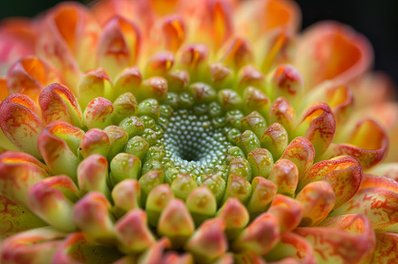 The stunning succulent displays laye, a Photo by Tanuart
