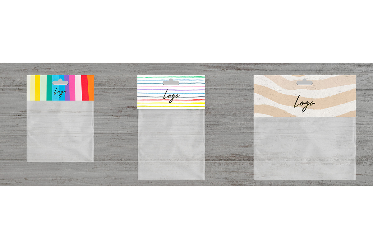 Header Cards Mockup + Template, a Packaging Mockup by Korner (Photo 4 of 11)