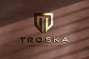 Logo Mockup Wall, an Advertising Mockup by DesignNeutrons (Thumbnail 1 of 6)