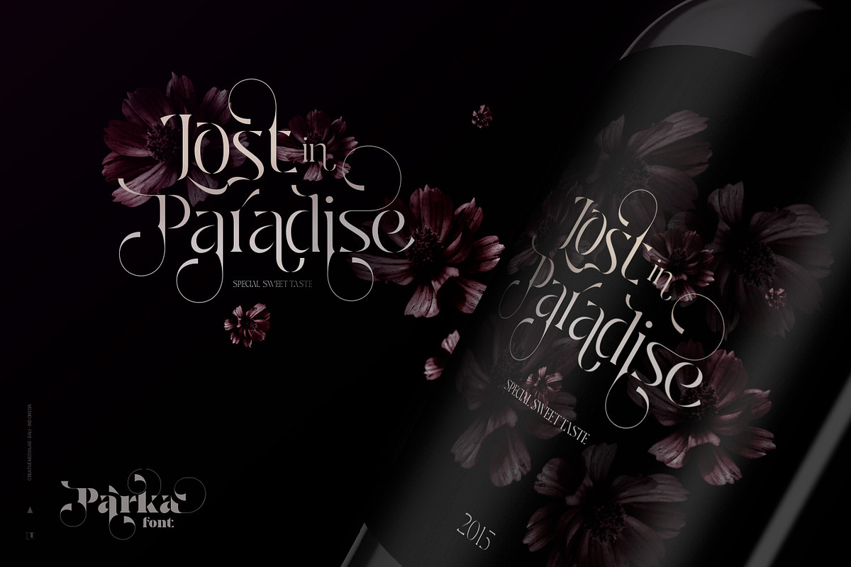 Losta Parka - DecorativeStencil Font, a Sans Serif Font by creativemedialab (Photo 9 of 13)