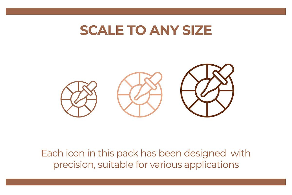 Art and Design Icon Pack, an Outline Icon by Tekuni (Photo 6 of 10)