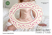 Hand Cut Paper Frames & Cards, an Object Graphic by divanovskaya_nv (Thumbnail 3 of 14)