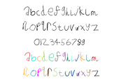 Alphabez | Hand Drawn font, a Handwritten Font by Supersimbo © (Thumbnail 4 of 6)