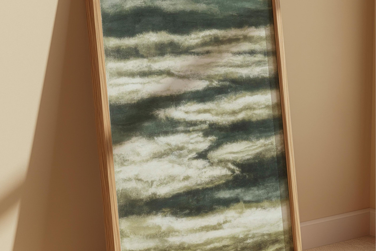 Green Comfort Wall Art Collection, an Illustration by PrintablesByFranklyn (Photo 10 of 14)