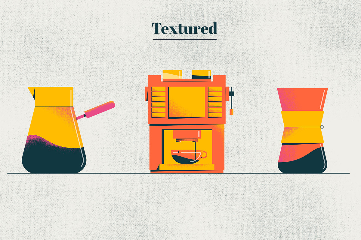 Coffee illustrations, a Food Illustration by Joseph Chernashki (Photo 5 of 12)