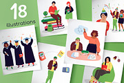 Human - Campus Life Illustrations, a Templates & Theme by Boyko Pictures (Thumbnail 2 of 13)
