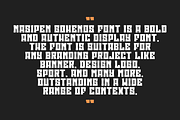 Nasipen Gohenos, a Sans Serif Font by QR Design Studio (Thumbnail 4 of 7)
