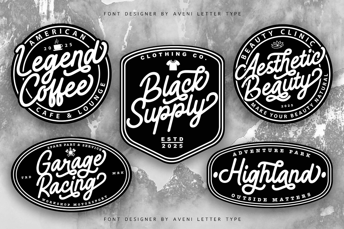 Handmade Smoothy | Handwritten Font, a Handwritten Font by Aveni Letter Type (Photo 3 of 12)