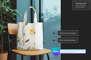 Totebag Canva Mockups Bundle, a Merchandise Mockup by PrintStarXS (Thumbnail 2 of 5)