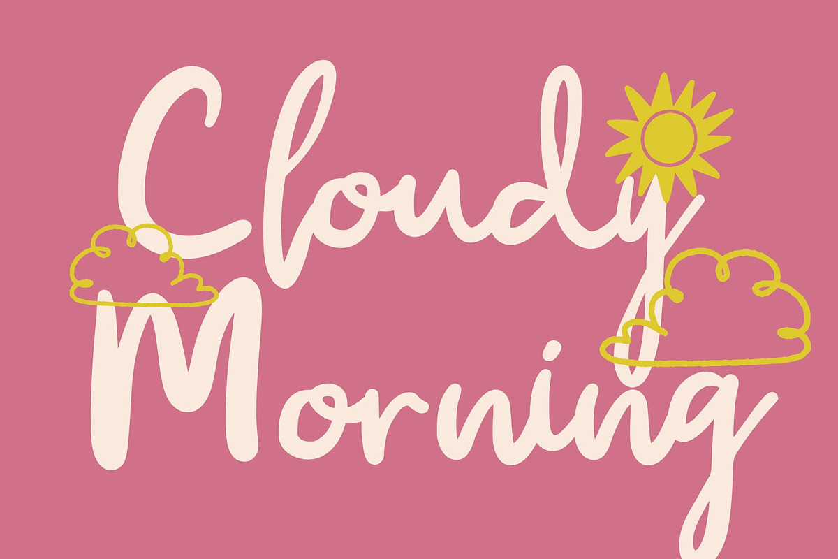 CS Sachie – Handwritten Script, a Script Font by Craft Supply Co. (Photo 2 of 8)