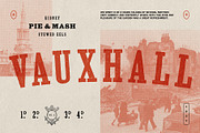 Handbill: letterpress type family, a Slab Serif Font by Polymath (Thumbnail 8 of 14)