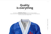 Brazilian Jiu Jitsu GI Mockup, a Bottom Mockup by creatsy5 (Thumbnail 2 of 7)