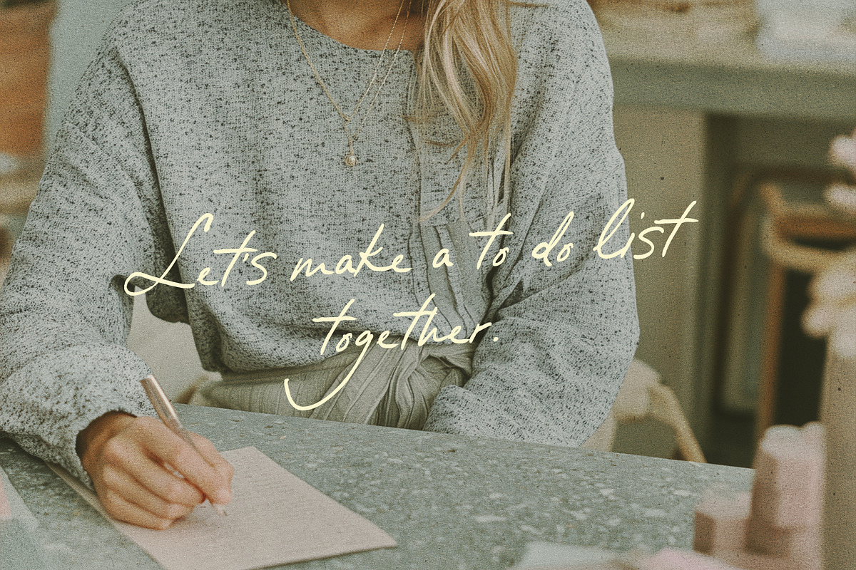 Little Boulangerie Handwritten Font, a Handwritten Font by Nicky Laatz (Photo 23 of 27)