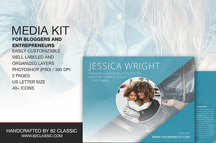 Media Kit Template and Cover