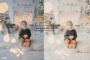 WHITE XMAS LIGHTROOM MOBILE PRESETS