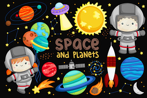 Galaxy And Space Clipart