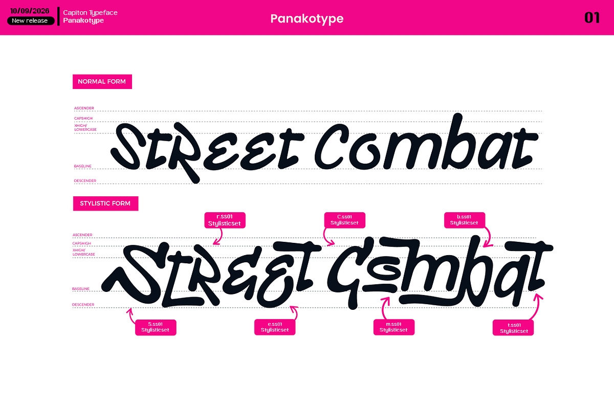Spray typography - StreetCombat, a Handwritten Font by panakota studio (Photo 4 of 7)